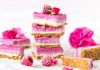 Raw Cheesecake mit Himbeeren