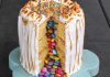 Pinata-Torte mit Toasted Marshmallow Frosting
