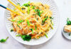 Reis-Vermicelli mit Kohlrabi